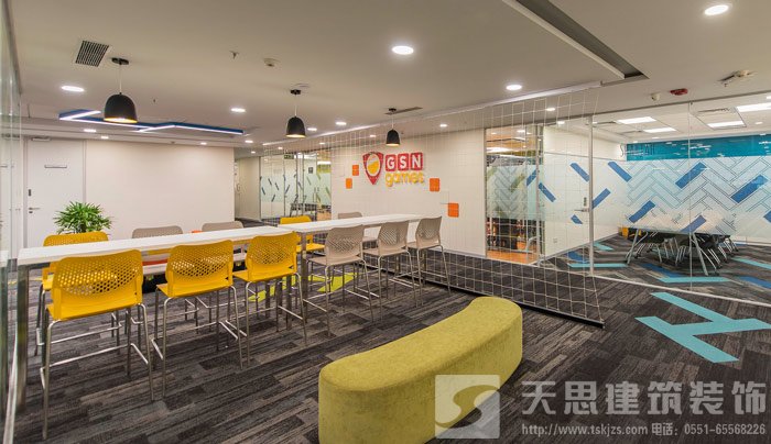 游戲公司辦公室吧臺設(shè)計(jì)方案